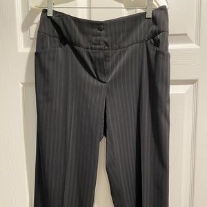 Armani Collezioni pinstripe dress slacks